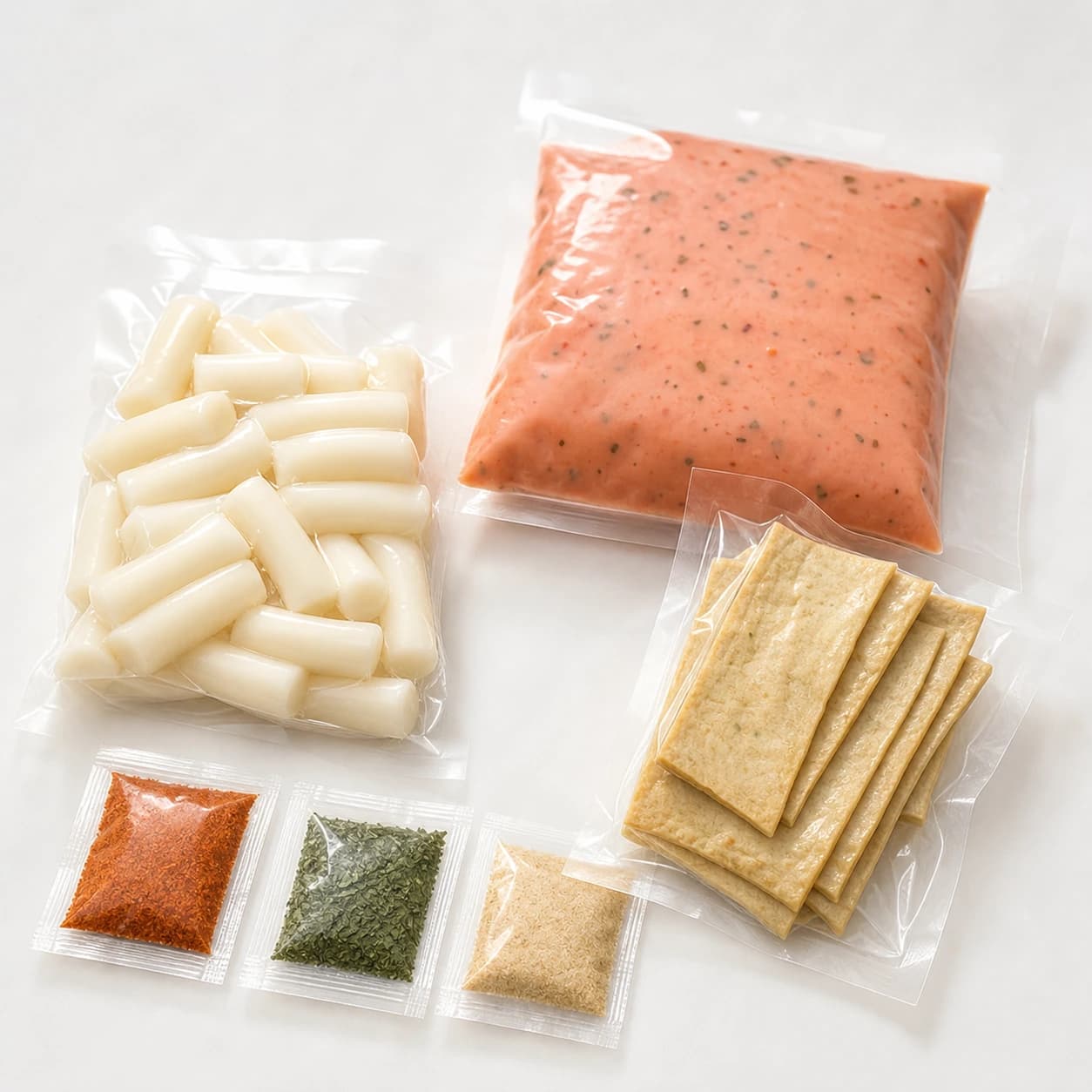 매콤 로제 떡볶이